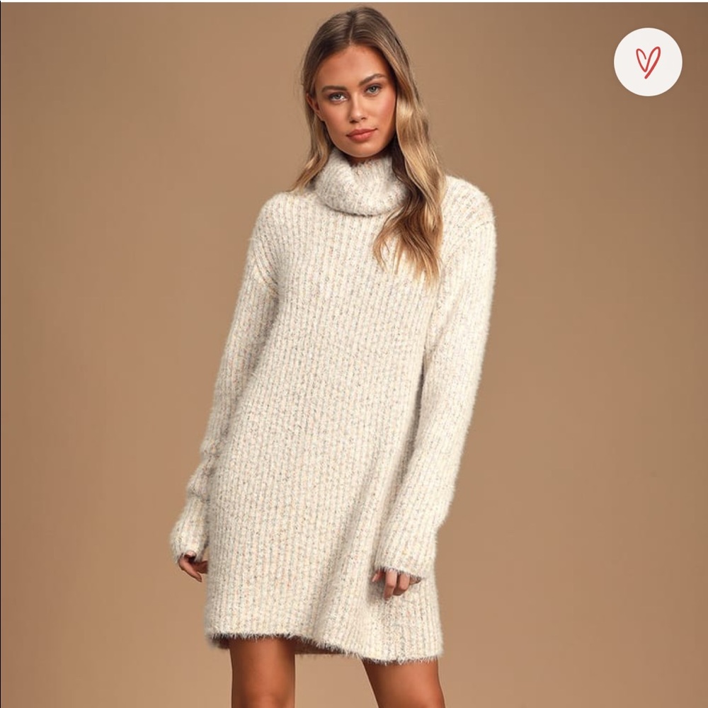 Lulu’s turtleneck sweater dress